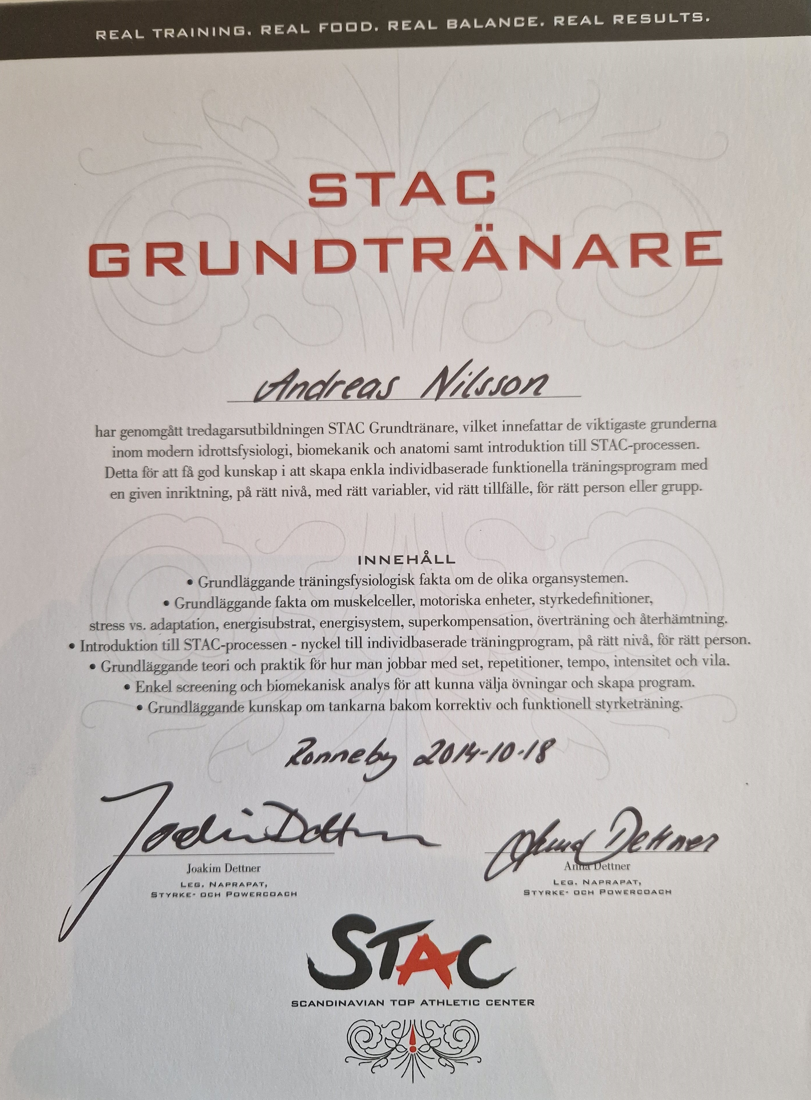 STAC Coach
